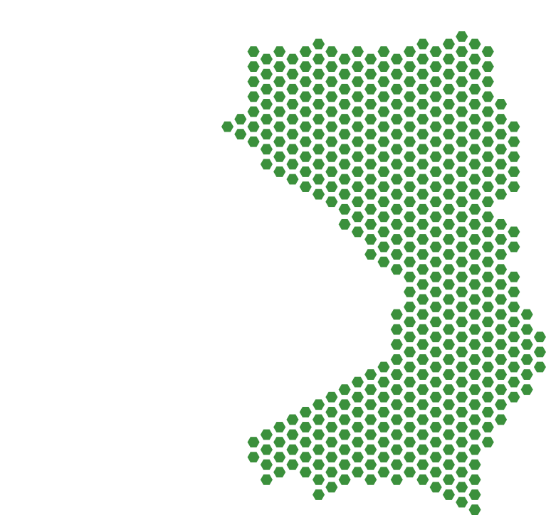 mapa Polski dla Amiplant Wschód